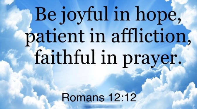 Joy, Hope and Affliction