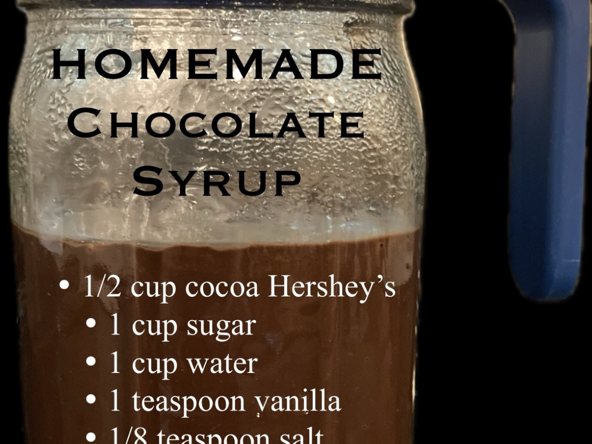 Homemade Hersheys Secret Chocolate Sauce